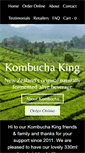 Mobile Screenshot of kombuchaking.co.nz